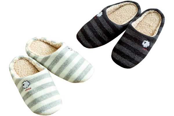 あったか小音スリッパ