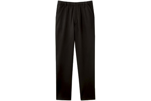 メンズ裏起毛らくちんパンツ Ｍブラック