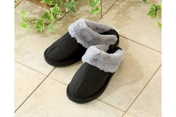 あったかちょい履きスリッポン