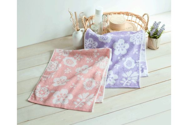 ［今治タオルブランド］フェイスタオル　フラワー