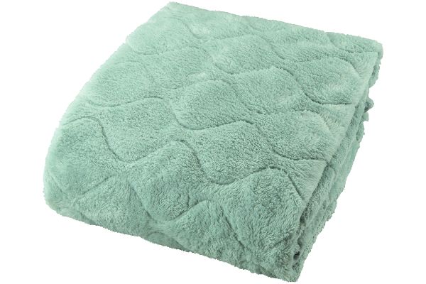 ベアータッチパッド一体ワンタッチシーツ （シングル）ミント