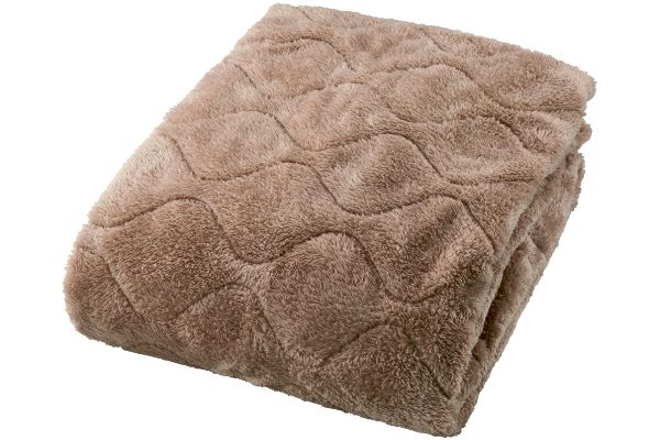 ベアータッチパッド一体ワンタッチシーツ （シングル）モカ