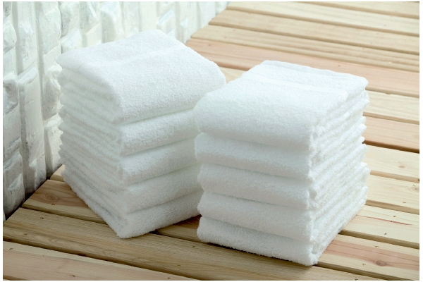 国産徳用白タオル
