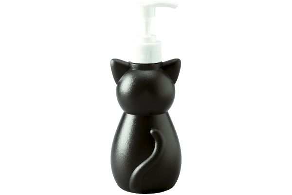 【ネット限定】ディスペンサー　　Ｓ　ネコ　ブラック