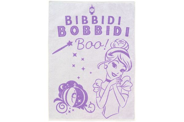 【ネット限定】綿１００％ジャガード織りタオルケット　　100×140cm　シンデレラ