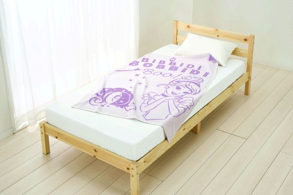 【ネット限定】綿１００％ジャガード織りタオルケット　　100×140cm　シンデレラ