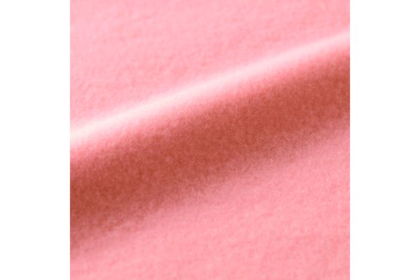 【ネット限定】裏起毛刺繍入り長袖ポロシャツ　　Ｌ　ピンク