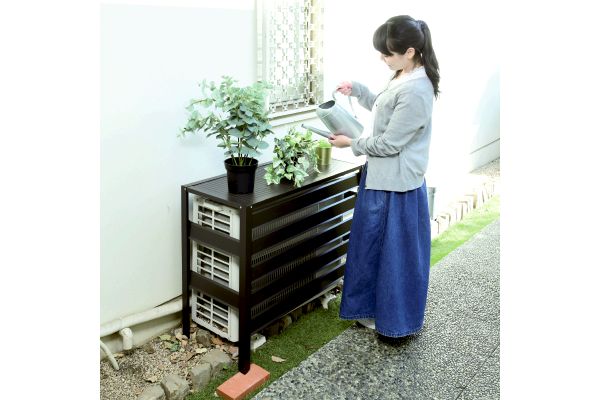 アルミエアコンカバー