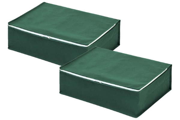 【ネット限定】シンプルな収納ケース　衣類用　　２枚組　