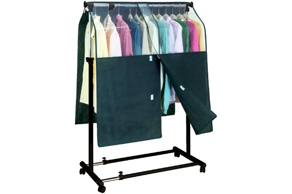 【ネット限定】ハンガーラックカバー　　グリーン　