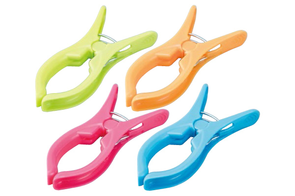 【ネット限定】ベランダピンチ　（４色組）　　