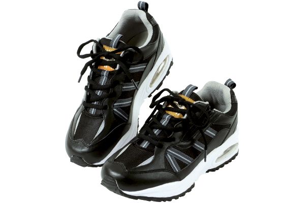 【ネット限定】モズ　サイドジップスニーカー　　22.5ｃｍ　ブラック