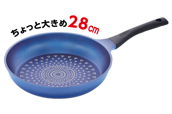 ［カルキャス］ＩＨ対応ダイヤモンドコートフライパン