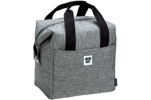 ［NICEDAY］保冷バッグ （グレー）L