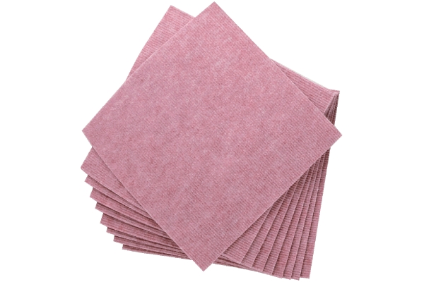 らくらく吸着ぴたマット【R】ループ （９枚入）ローズ