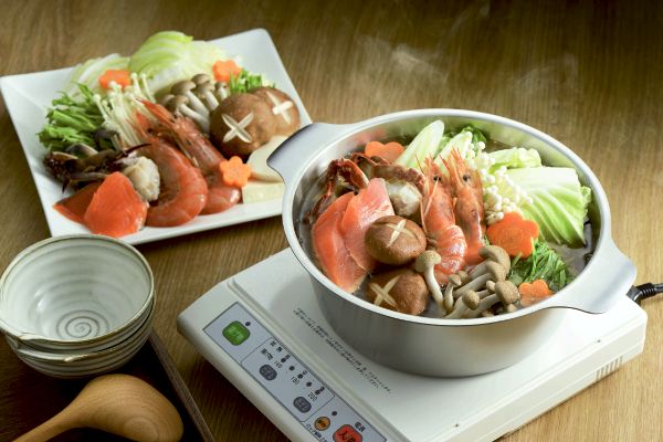 [燕三条]ＩＨ対応ステンレス卓上鍋