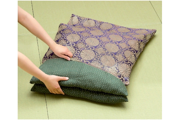 金襴調　仏壇座布団カバー