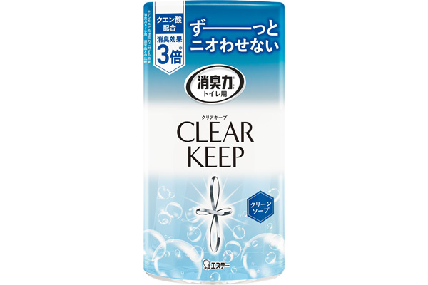 【ネット限定】[消臭力]トイレ用　ＣＬＥＡＲ　ＫＥＥＰ　（400ｍｌ）　クリーンソープ　