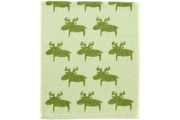 １週間のジャカードフェイスタオル北欧調