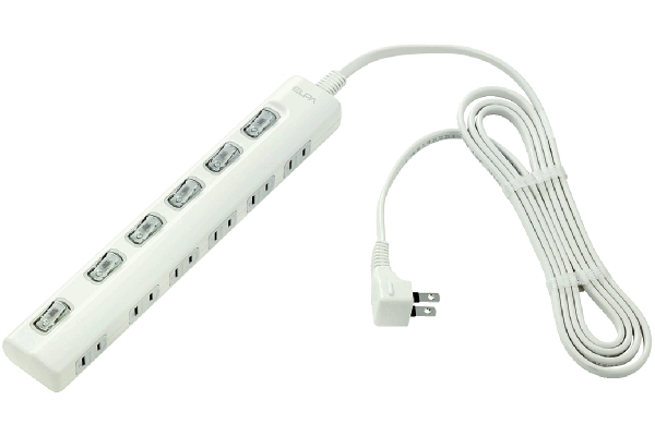 スイッチ付タップ