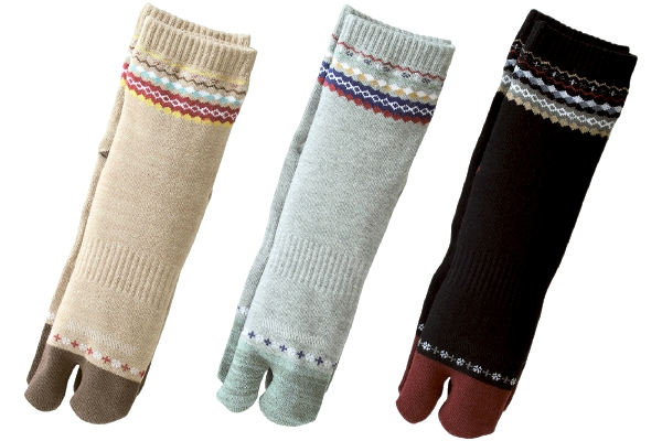 ウォーキングカジュアル足袋ソックス