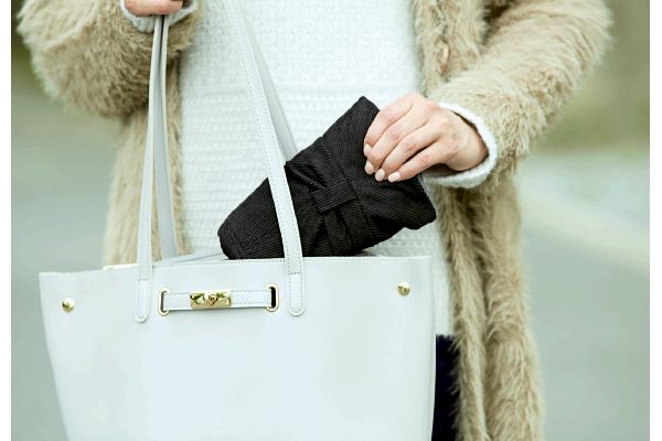 ボアコーデュロイ帽子