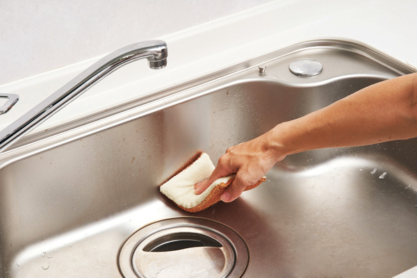 銅でシンクきれい！ふきとりクリーナー