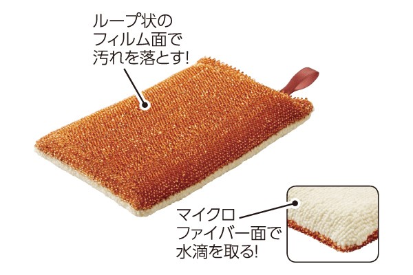 銅でシンクきれい！ふきとりクリーナー