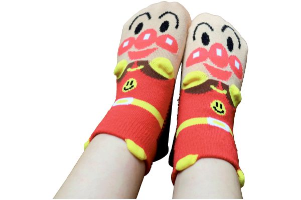 アンパンマンほっこりパペットソックス
