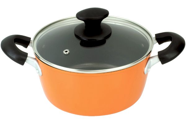 ダイヤモンドオランジュ両手鍋