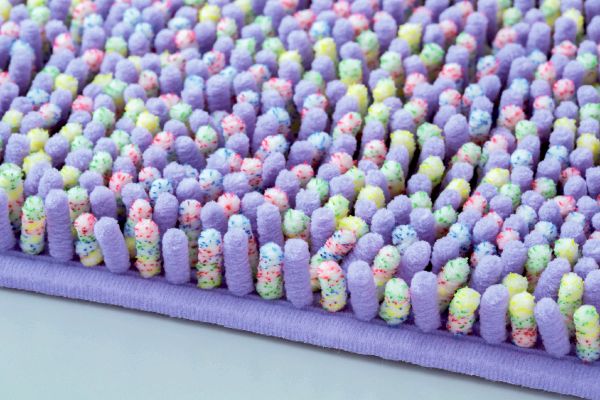 もこもこバスマット