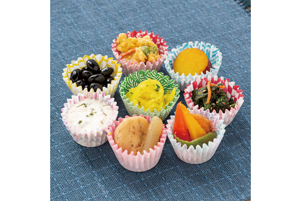 和風柄お弁当カップ6号深型