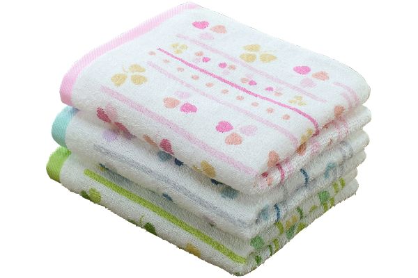 泉州産クローバーロードフェイスタオル