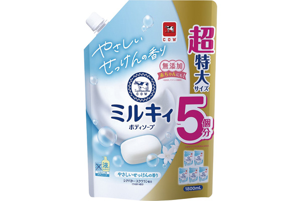 ミルキィボディソープ　やさしいせっけんの香り