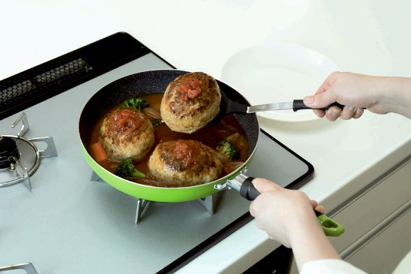 マカロンマーブルフライパン