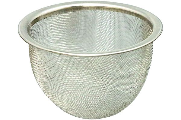茶葉が捨てやすい茶カゴ急須　瑠璃