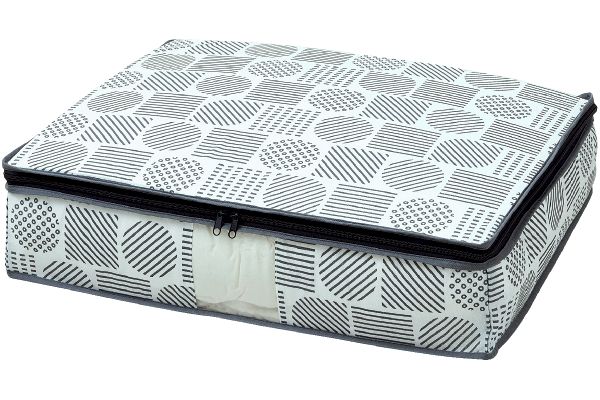 羽毛布団収納袋　北欧柄 （タテ型）シングル