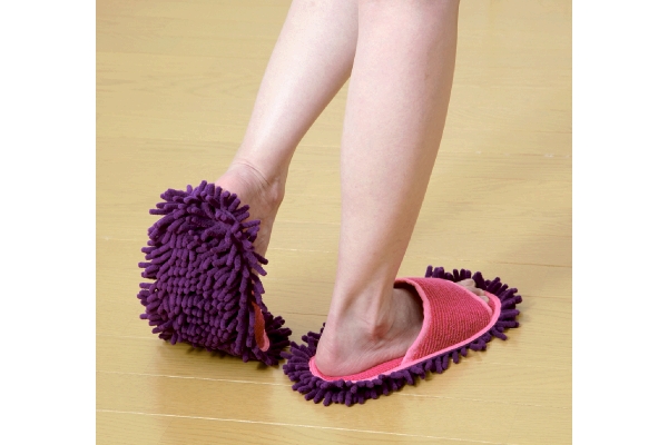 マイクロファイバー履くモップ