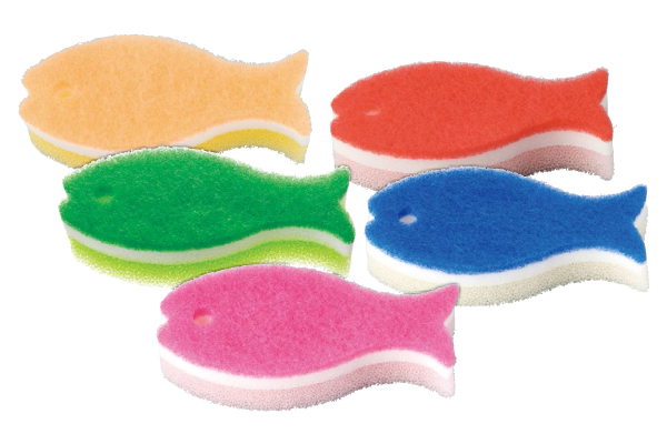 おさかなスポンジ