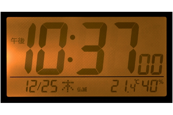 電波時計フィットウェーブスマート
