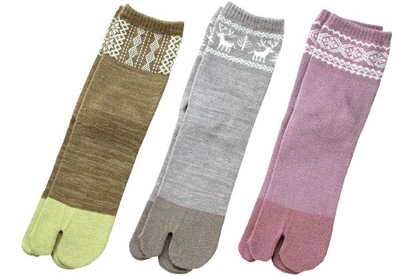 つま先・足首あったかタビソックス