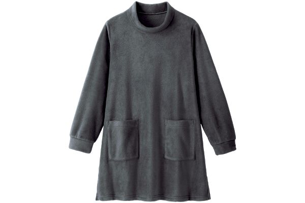 ポケ付きフリースチュニック