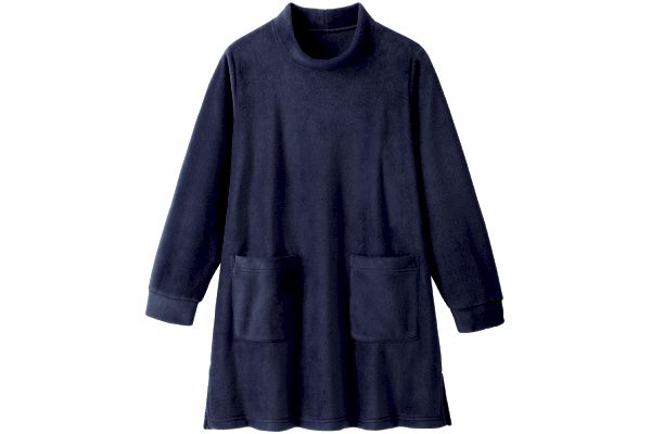 ポケ付きフリースチュニック