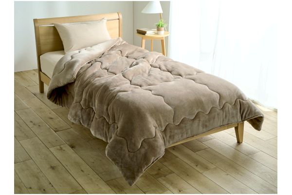 nukumoカバーがいらない吸湿発熱掛け布団　シングル