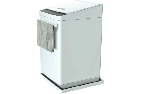 洗濯機につく　バスタオル・バスマット掛け