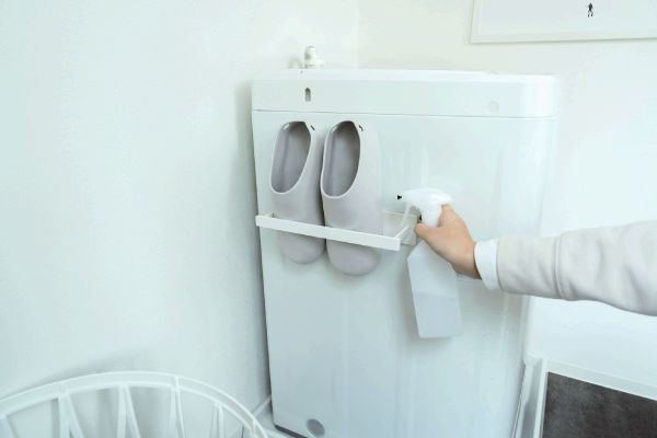 洗濯機につく　ハンガー・バスブーツ掛け