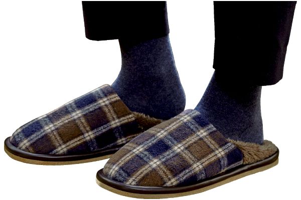 洗えるスリッパかかとフィット