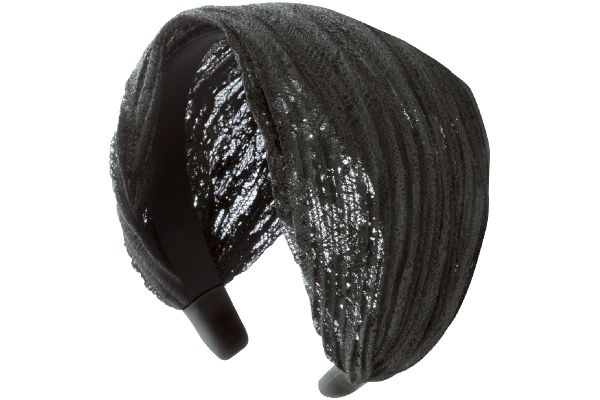 大人のレースカチューシャ