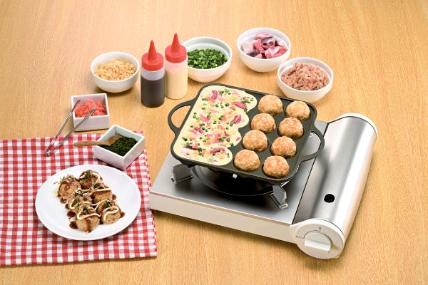 アルミダイカストたこ焼器