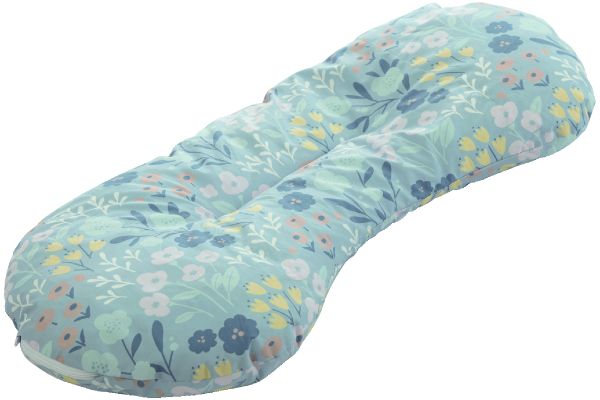 腰サポートまくら（ボタニカル柄）